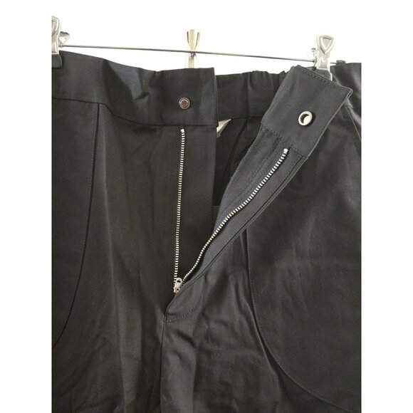 NWT Mens Dept*Anonym XL Black Trousers / 32" Waist / Adjustable Cuff Pants - Picture 6 of 10